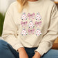 Halloween Ghost Coquette Graphic Sweatshirt