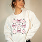 Halloween Ghost Coquette Graphic Sweatshirt