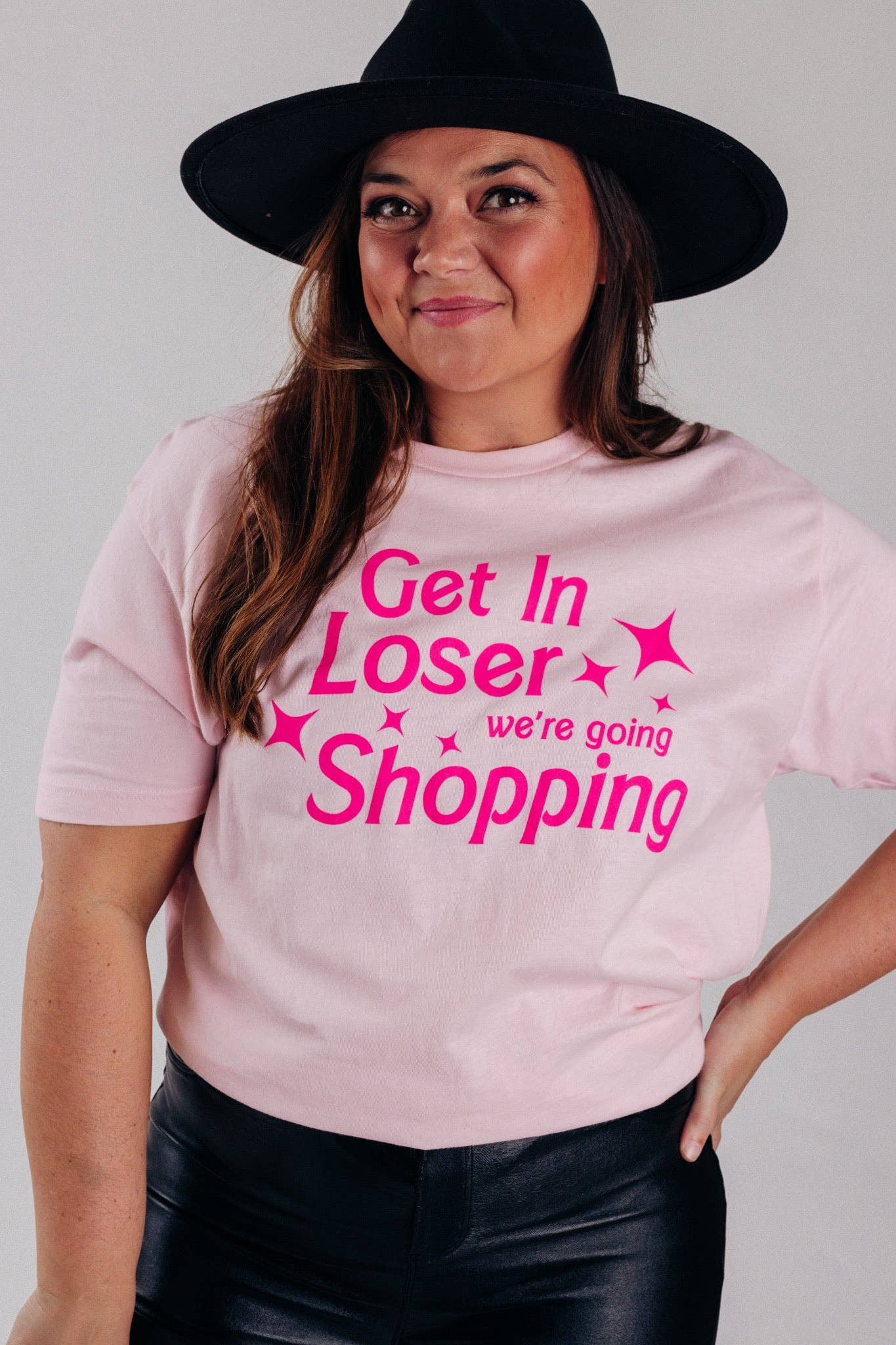 GET IN LOSER WE'RE GOING SHOPPING GRAPHIC TEE