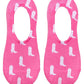 Pink Boots Liner Socks: Liner