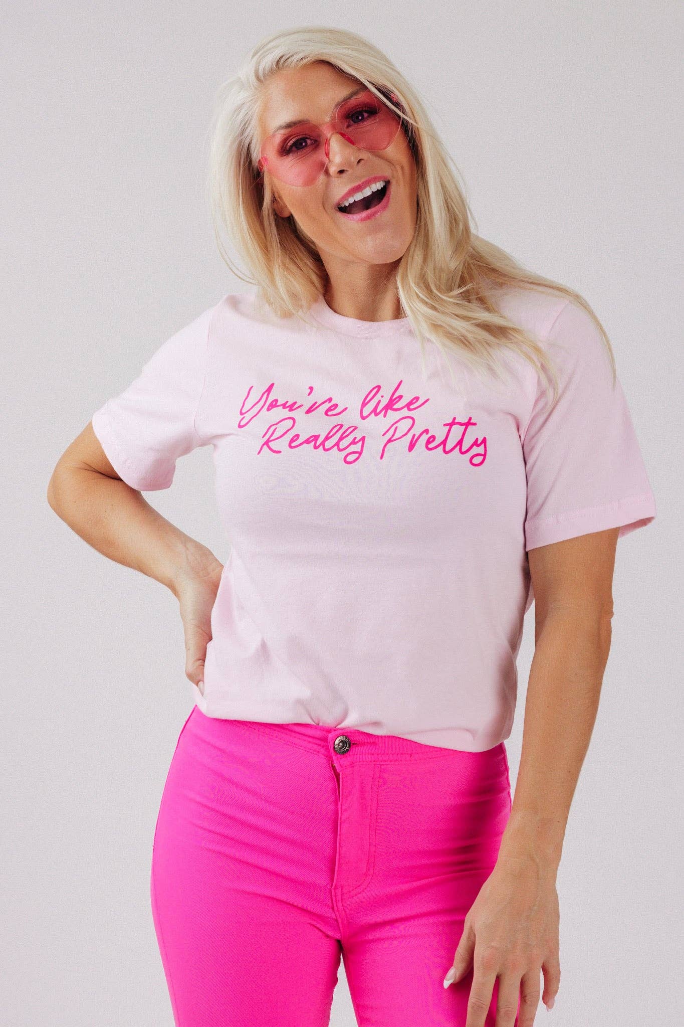 Really Pretty Pink Graphic Tee