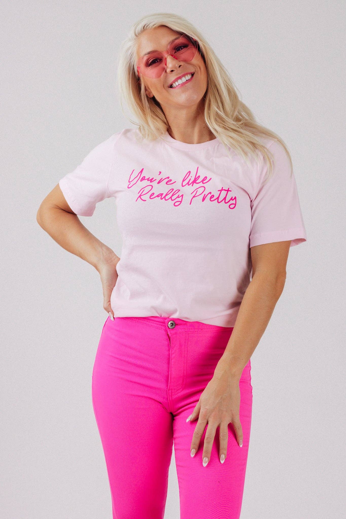 Really Pretty Pink Graphic Tee