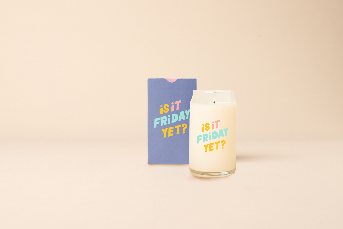Candle Can Glass - Toot Sayings: Trust Your Vibes