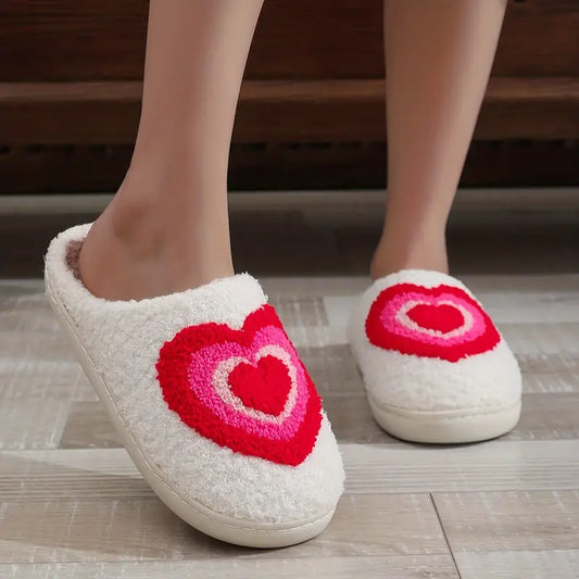 Gradient Love Pattern Cozy Heart Clippers