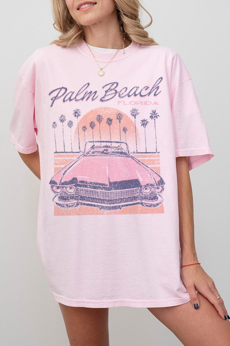 Palm beach Florida comfort colors tee