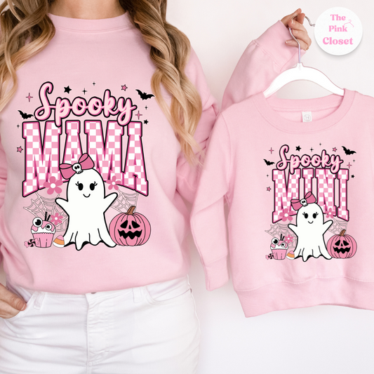 Matching Spooky Mini & Spooky Mama Sweatshirt