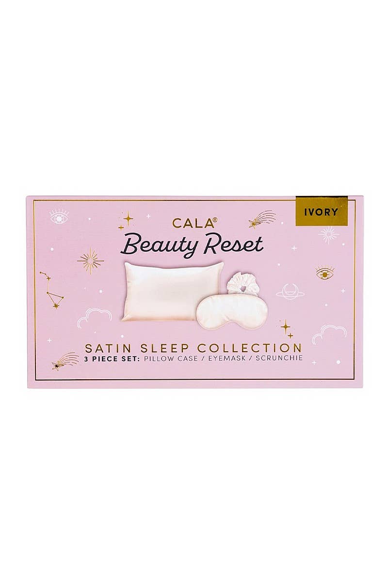 3pc Beauty Rest Satin Sleep Set