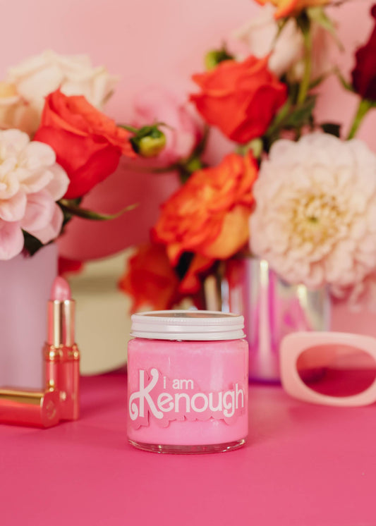 Barbie - I am Kenough Candle - Hot Pink